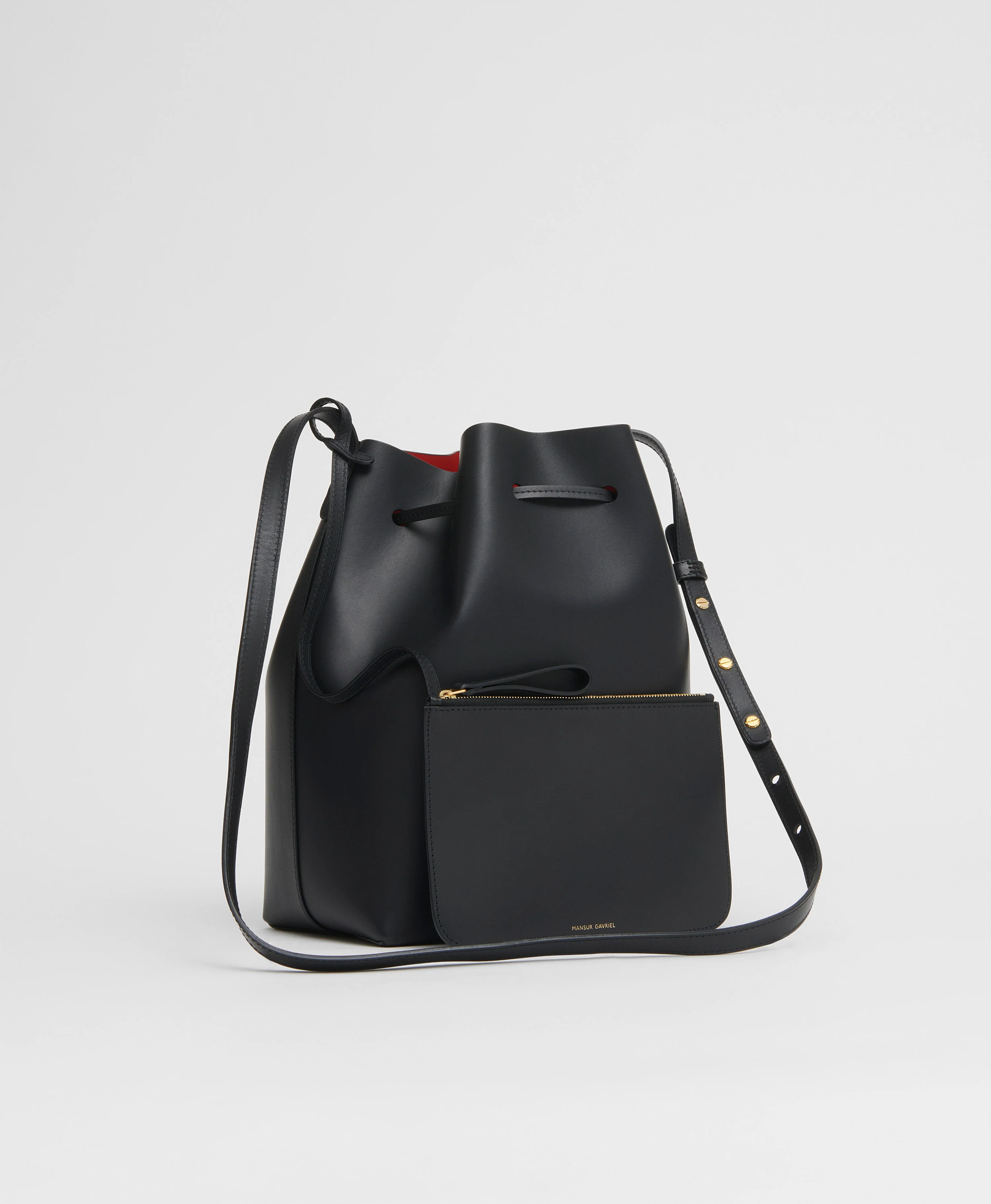 Bucket Bag - Black/Flamma - Image 4