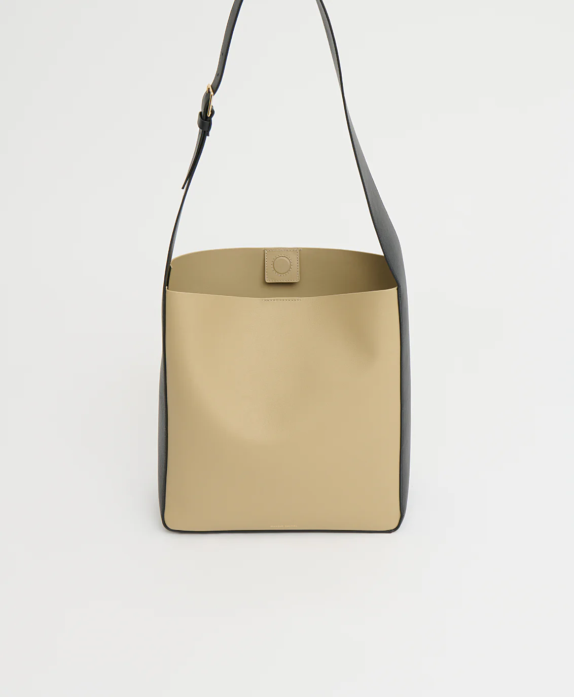 Box Tote - Khaki/Black - Image 4
