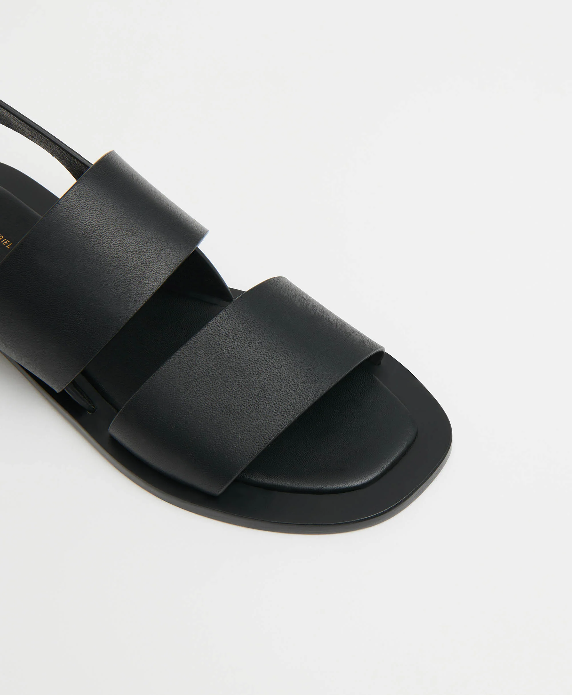 Double Strap Sandal - Black - Image 4