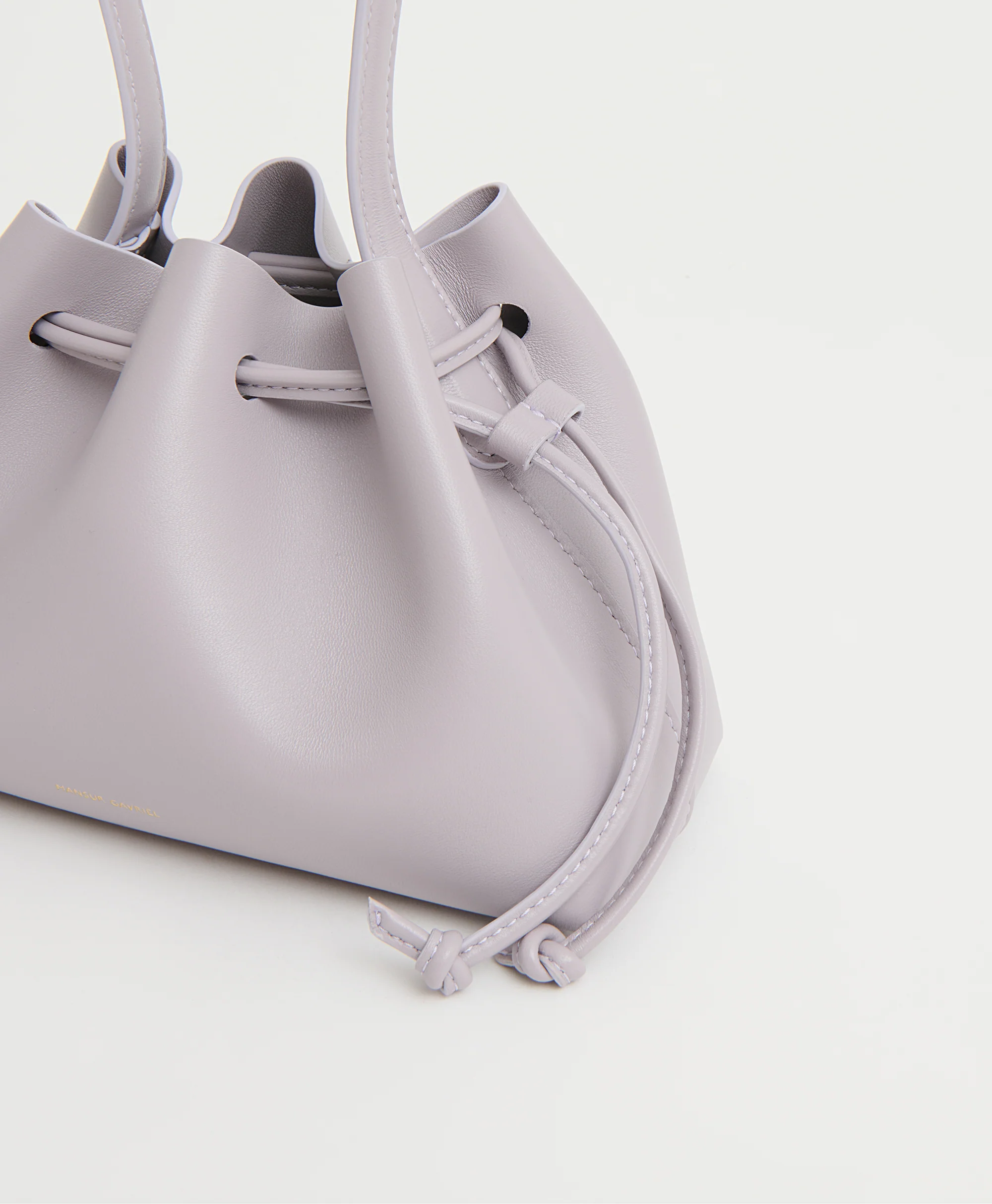 Drawstring Pouchette - Lila - Image 4