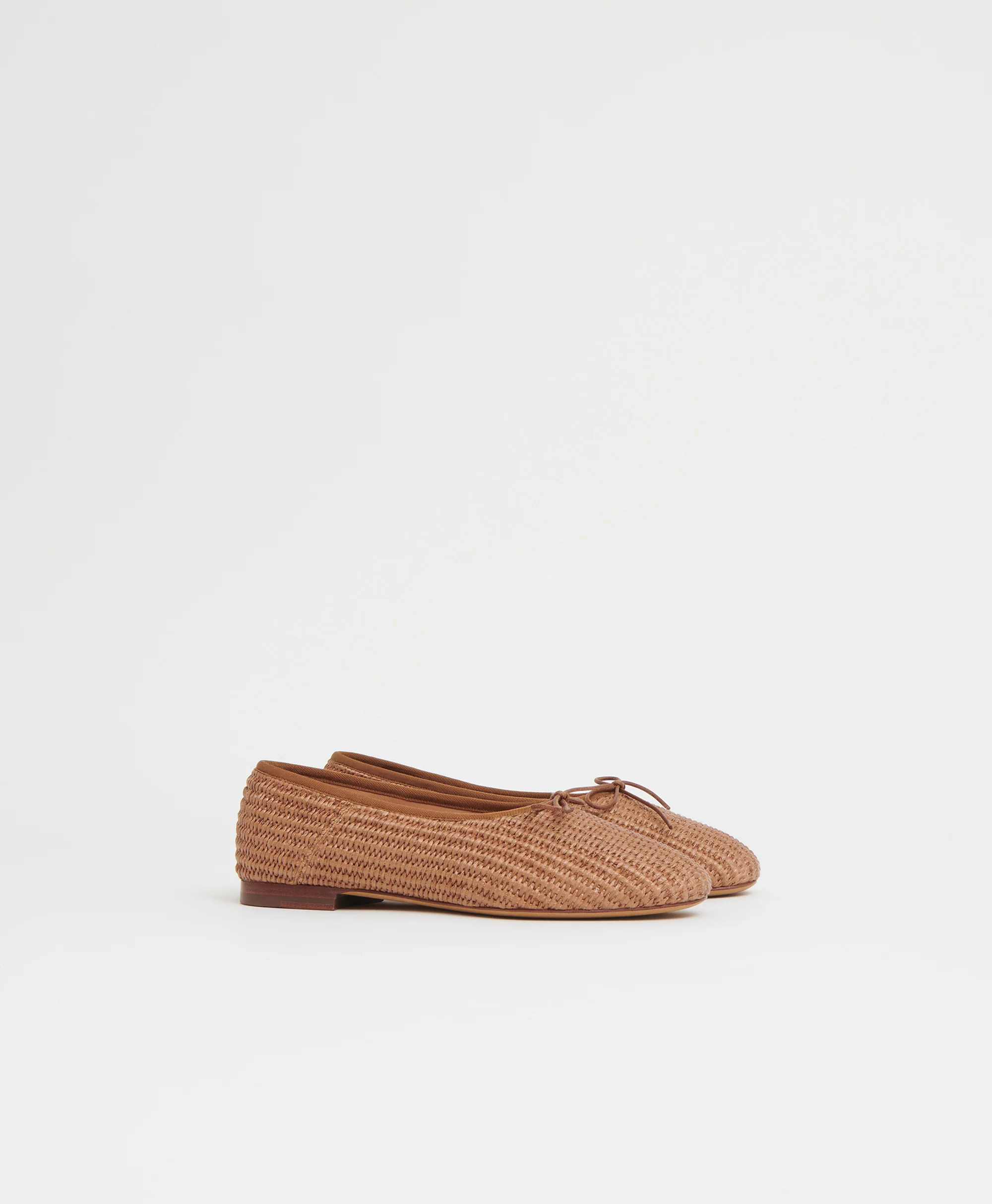 Raffia Dream Ballerina - Caramel - Image 4