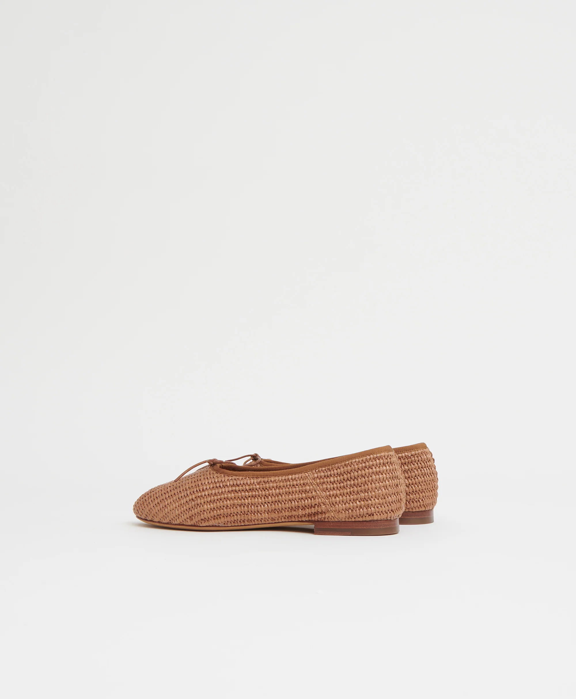 Raffia Dream Ballerina - Caramel - Image 5