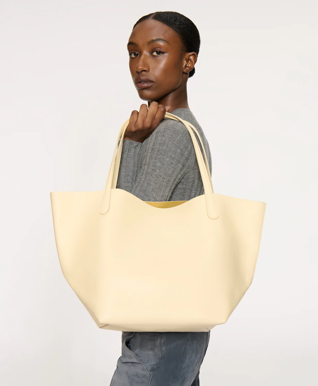 Everyday Soft Tote - Crema/Paglia - Image 2