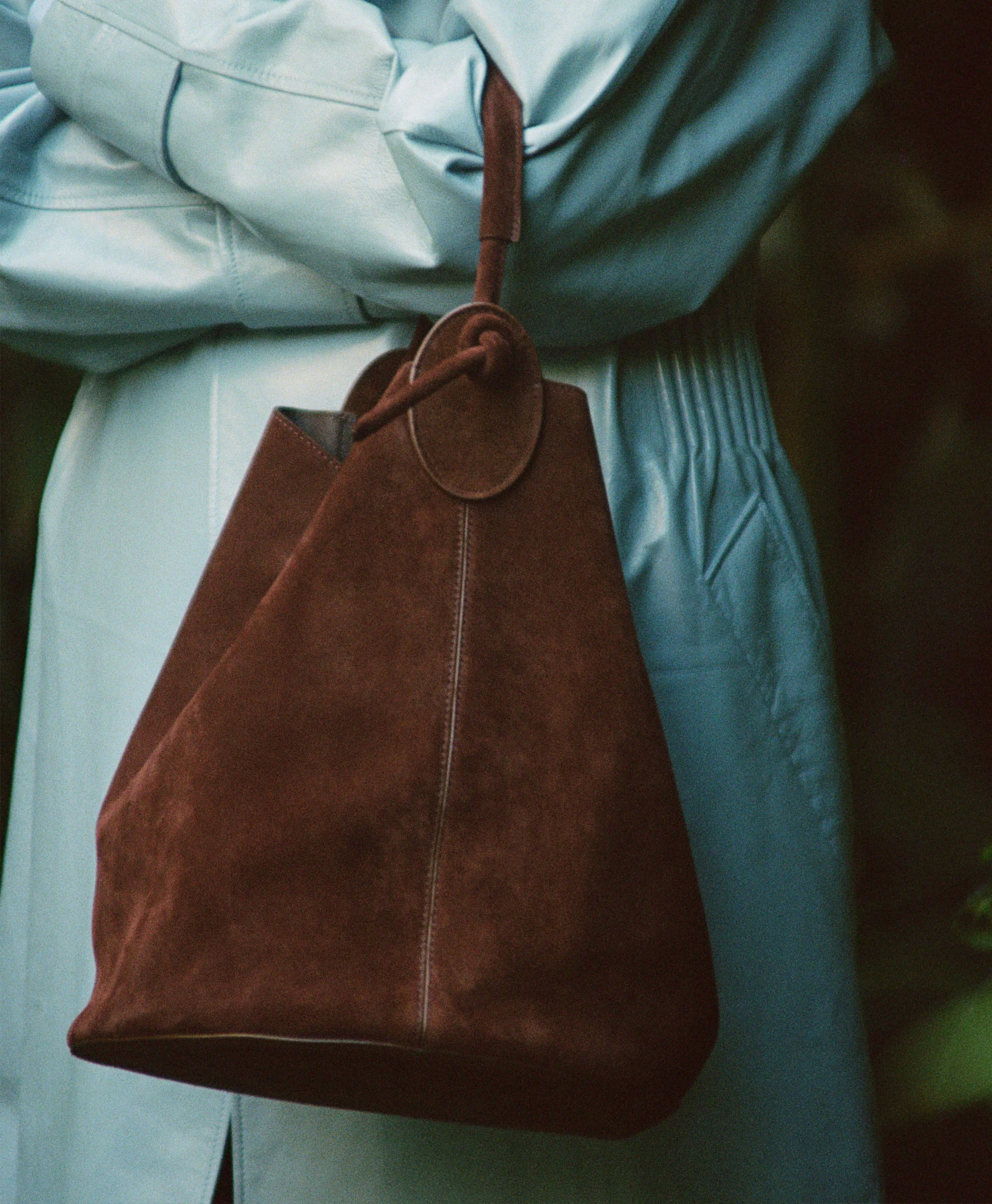 Fortuna Bucket - Chocolate Suede - Image 4