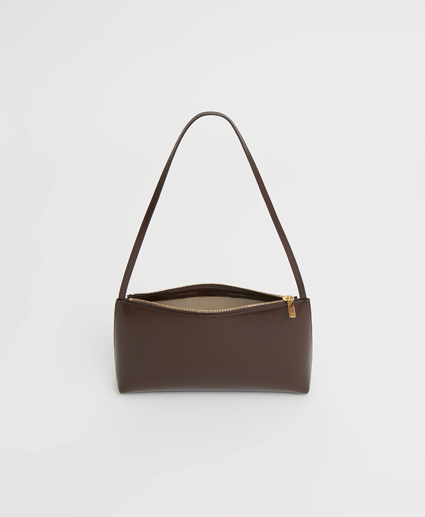 Gaia Shoulder Bag - Chocolate/Warm Grey - Image 2
