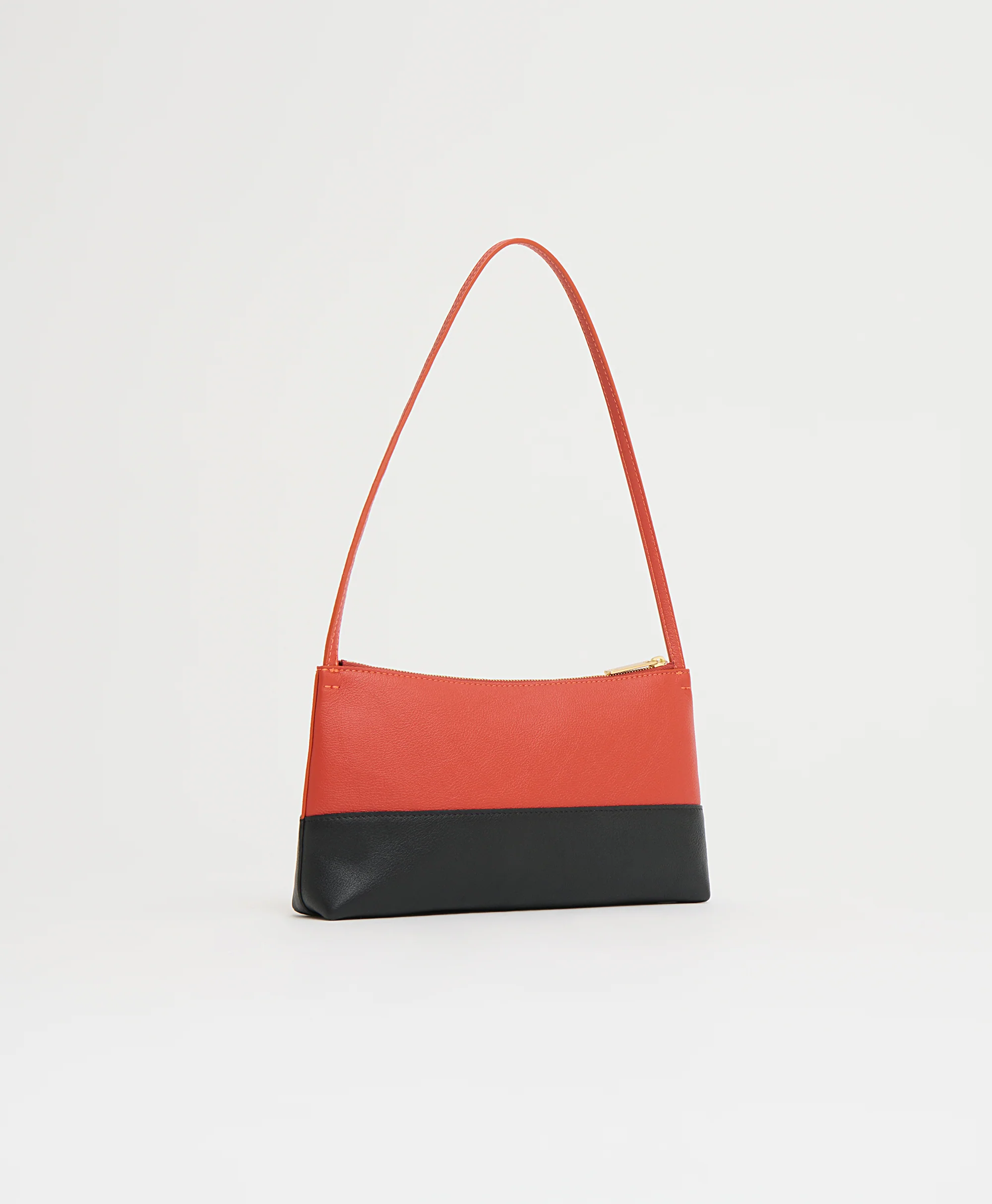 Gaia Shoulder Bag - Pomodoro/Black - Image 2