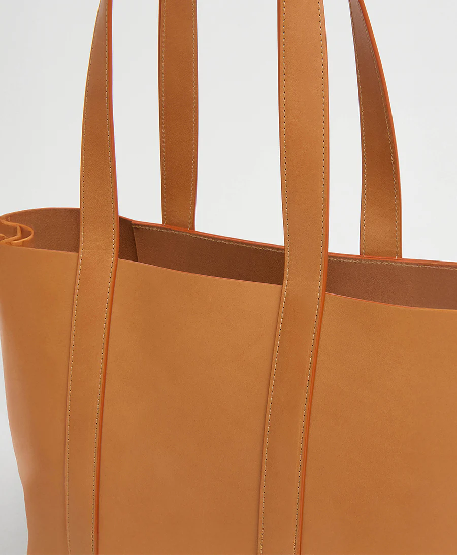 Medium North/South Tote - Cammello - Image 3
