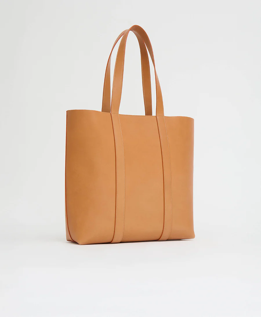 Medium North/South Tote - Cammello - Image 4