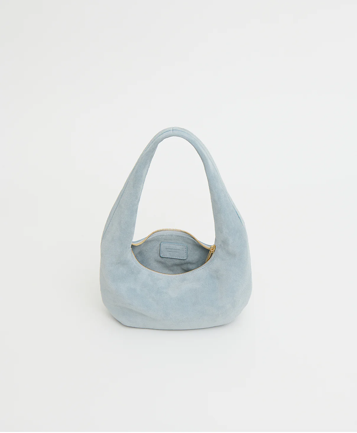 Mini Gnocchi Bag - Baby Blue Suede - Image 4