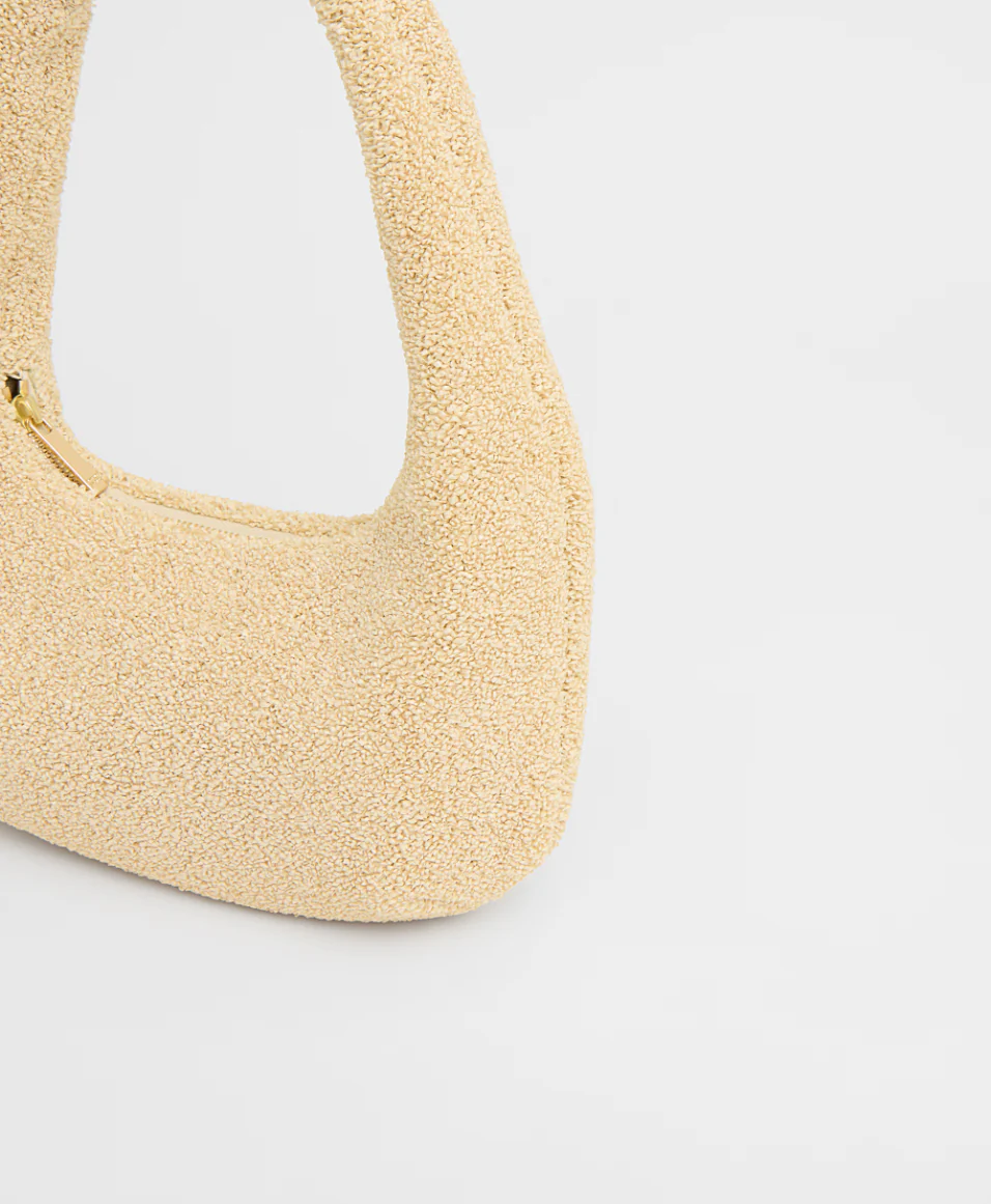 Mini Gnocchi Bag - Jasmine Textured Raffia - Image 4
