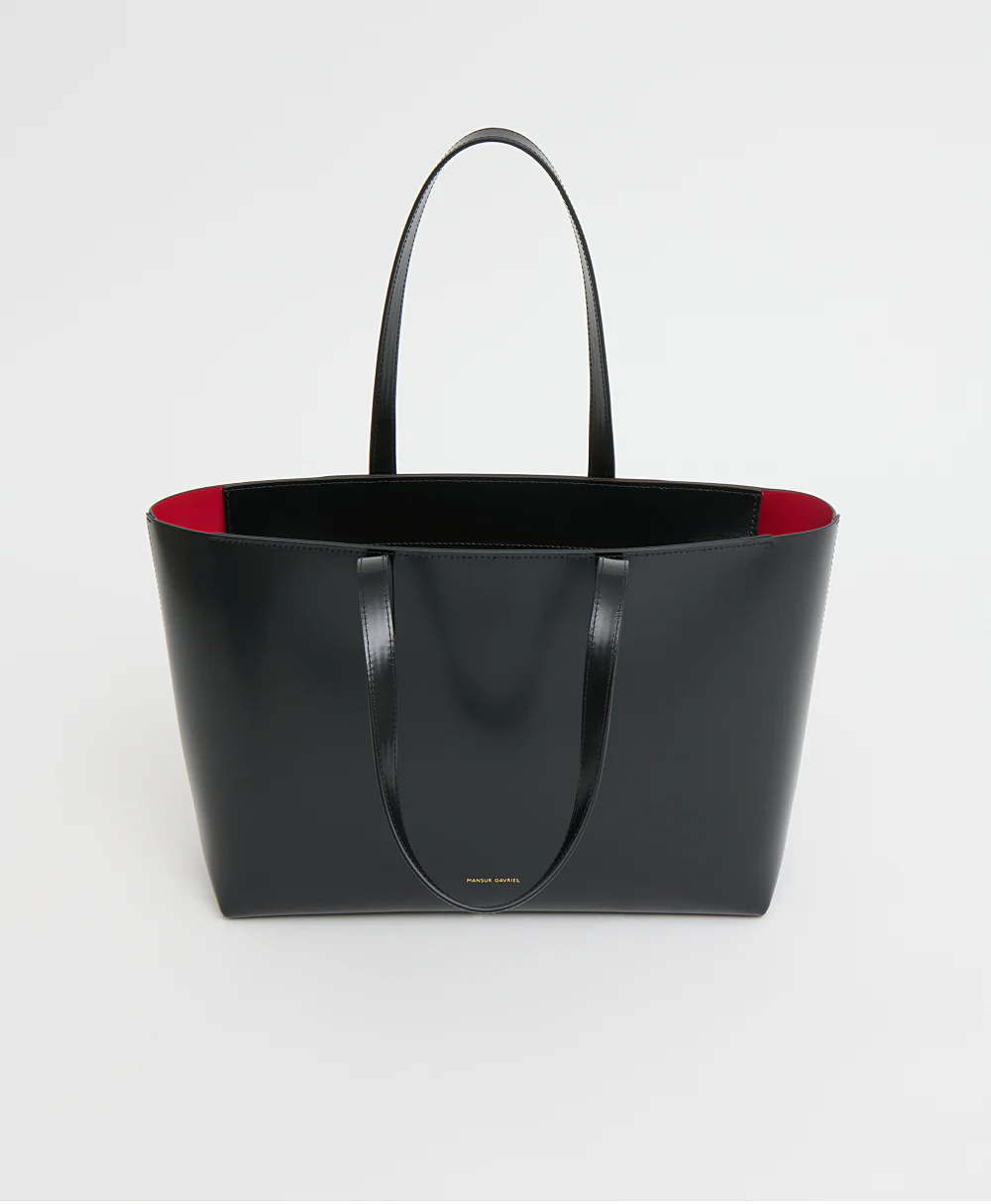 Small Zip Tote - Spazzolato/Black/Flamma - Image 3