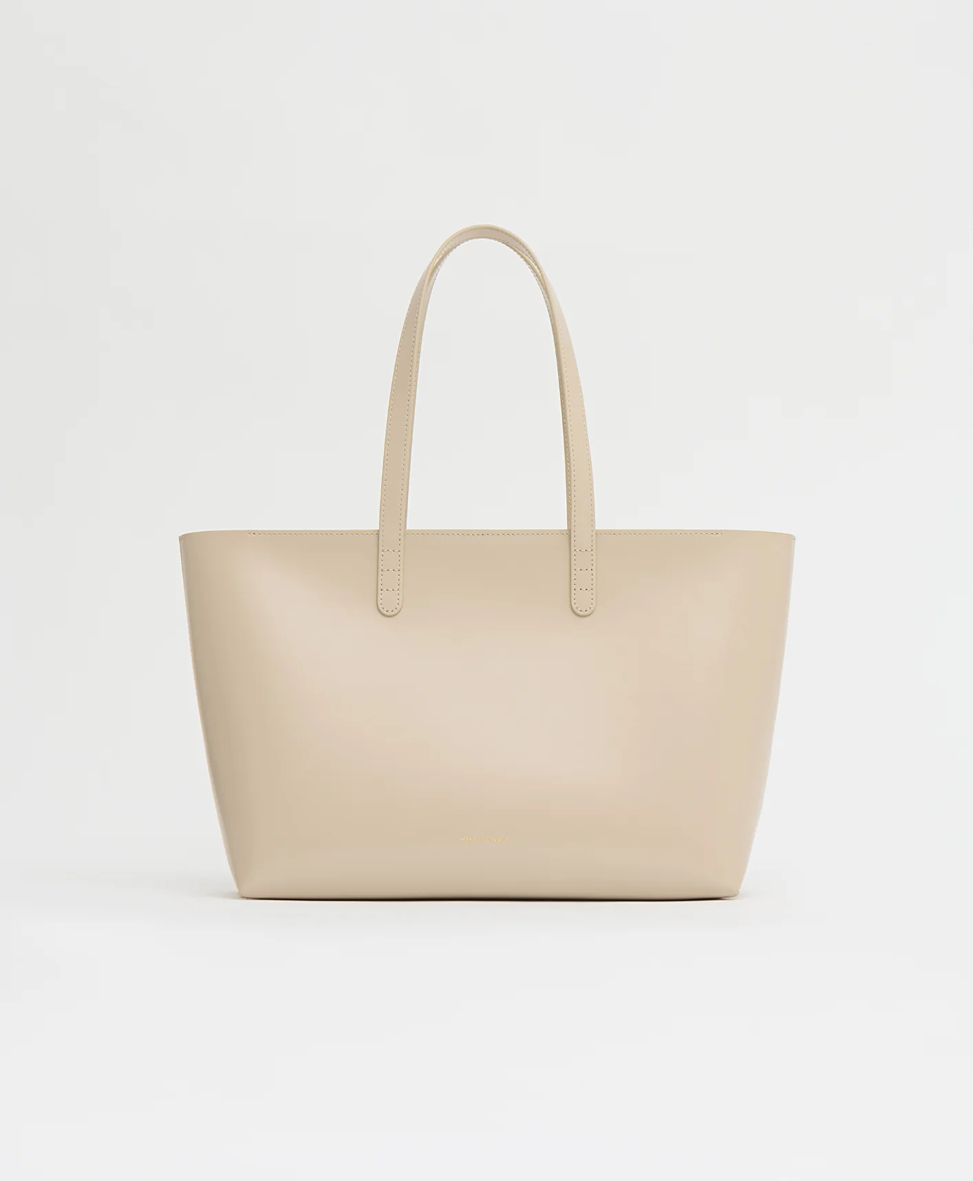 Small Zip Tote - Light Grey