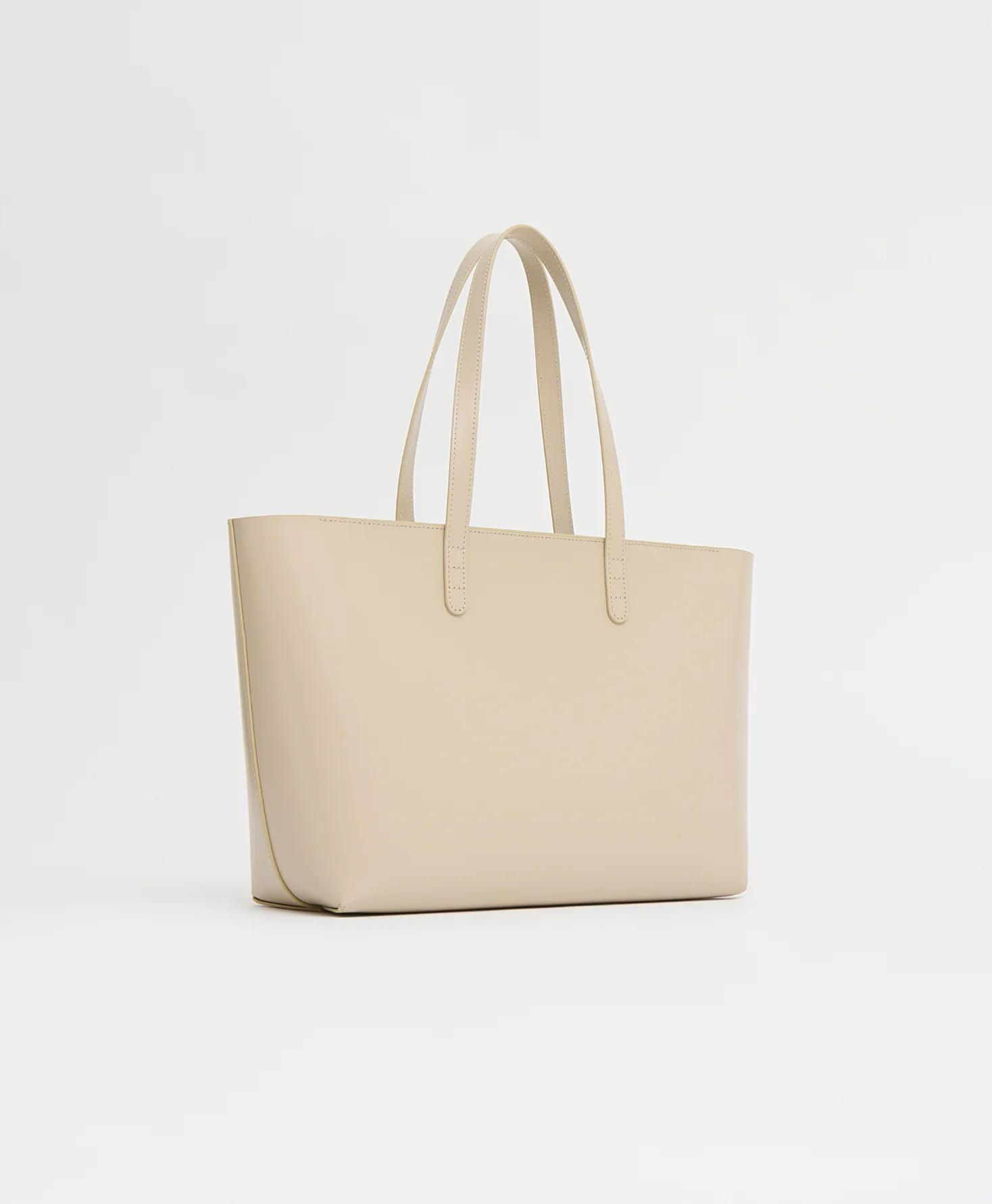 Small Zip Tote - Light Grey - Image 2