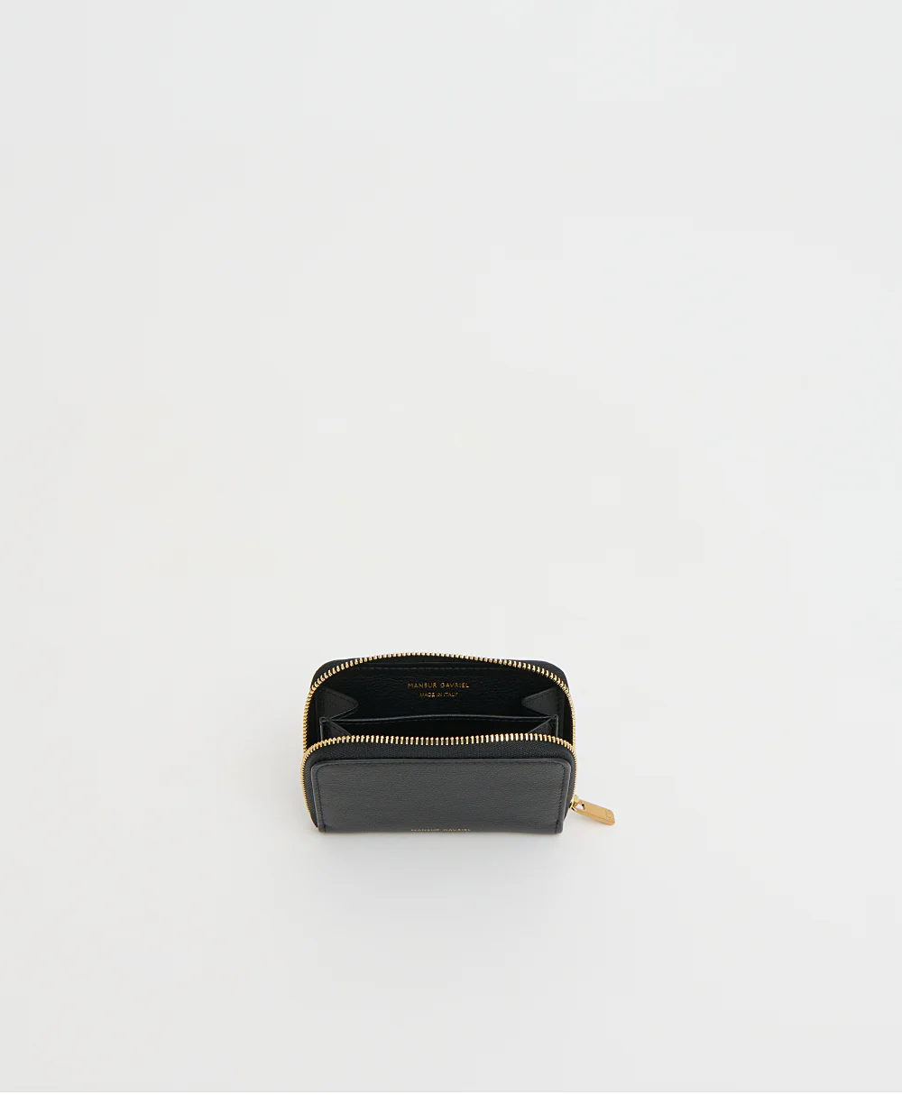 Zip Around Card Case - Black - Image 3